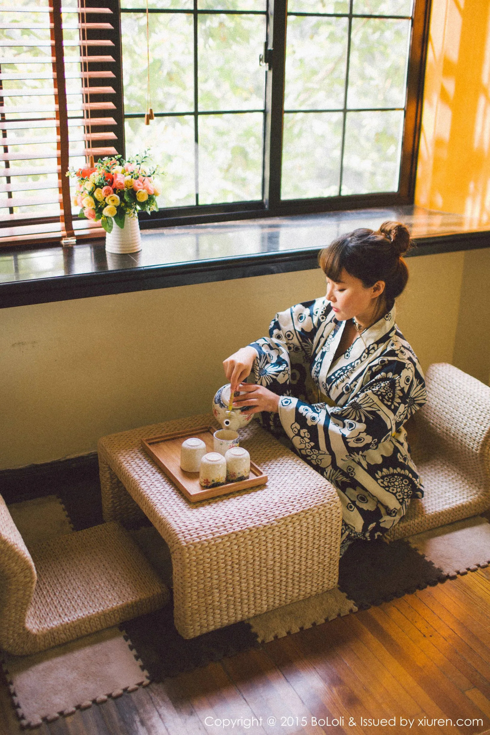 [Hội Polo BOLOli]VOL.056 Liu Youqi Sevenbaby - Bộ ảnh Kimono - 1