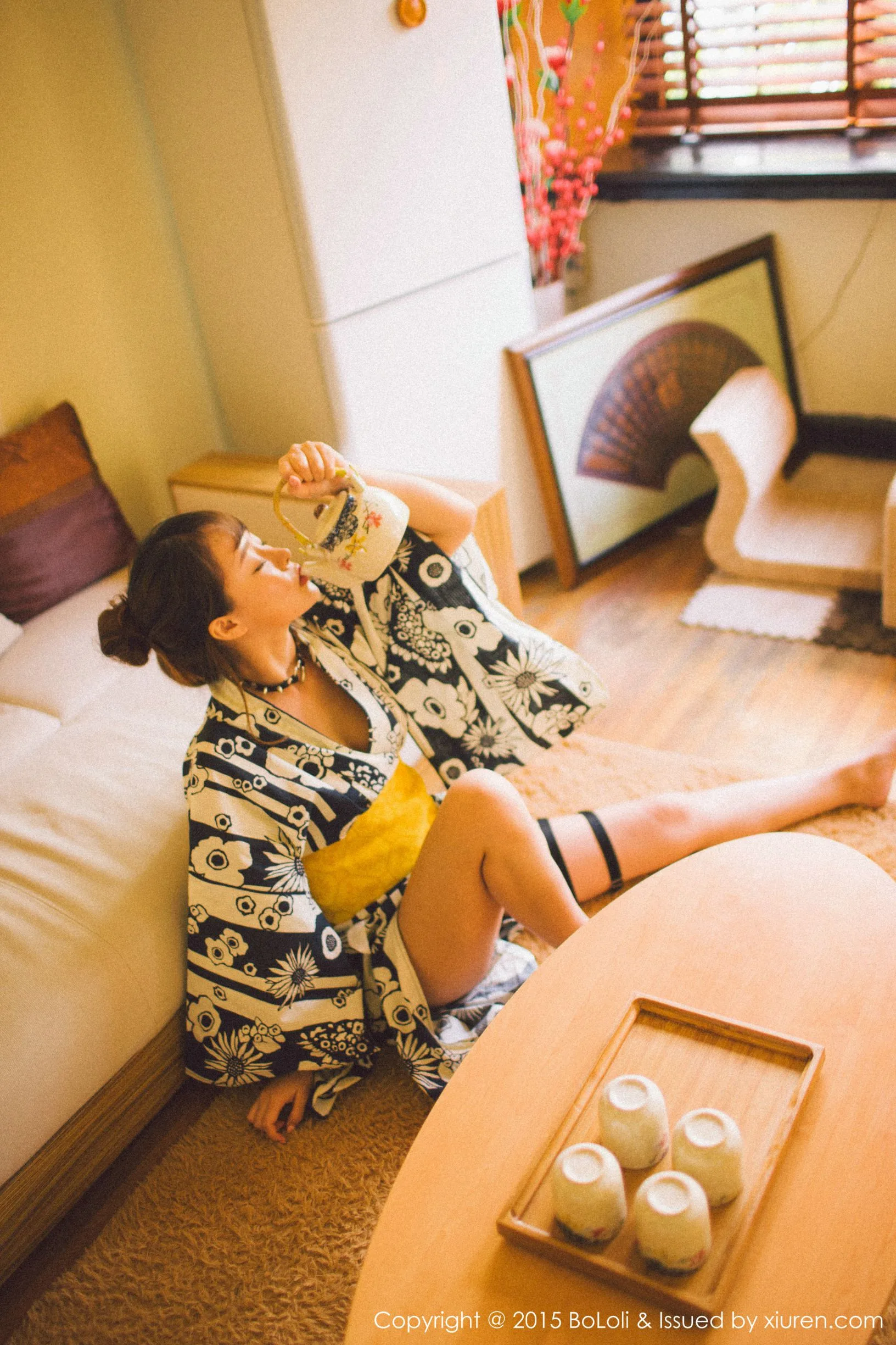[Hội Polo BOLOli]VOL.056 Liu Youqi Sevenbaby - Bộ ảnh Kimono - 32