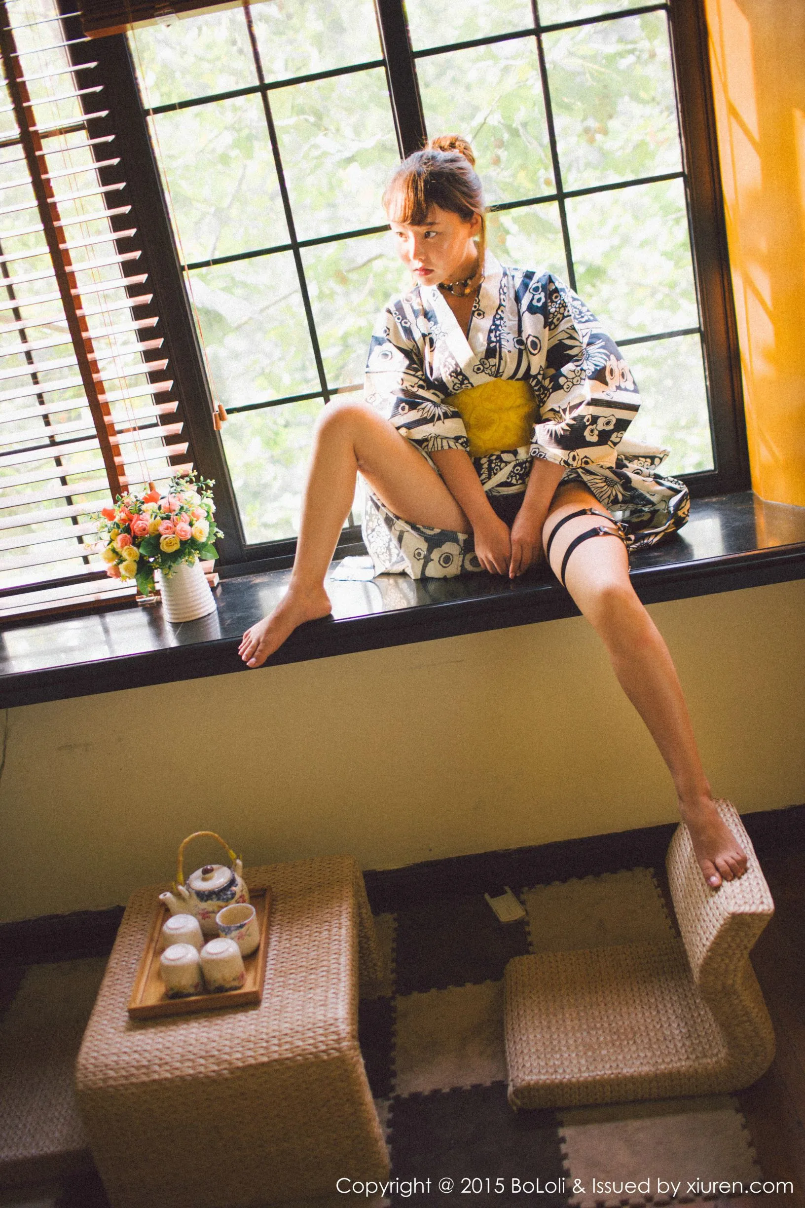 [Hội Polo BOLOli]VOL.056 Liu Youqi Sevenbaby - Bộ ảnh Kimono - 9
