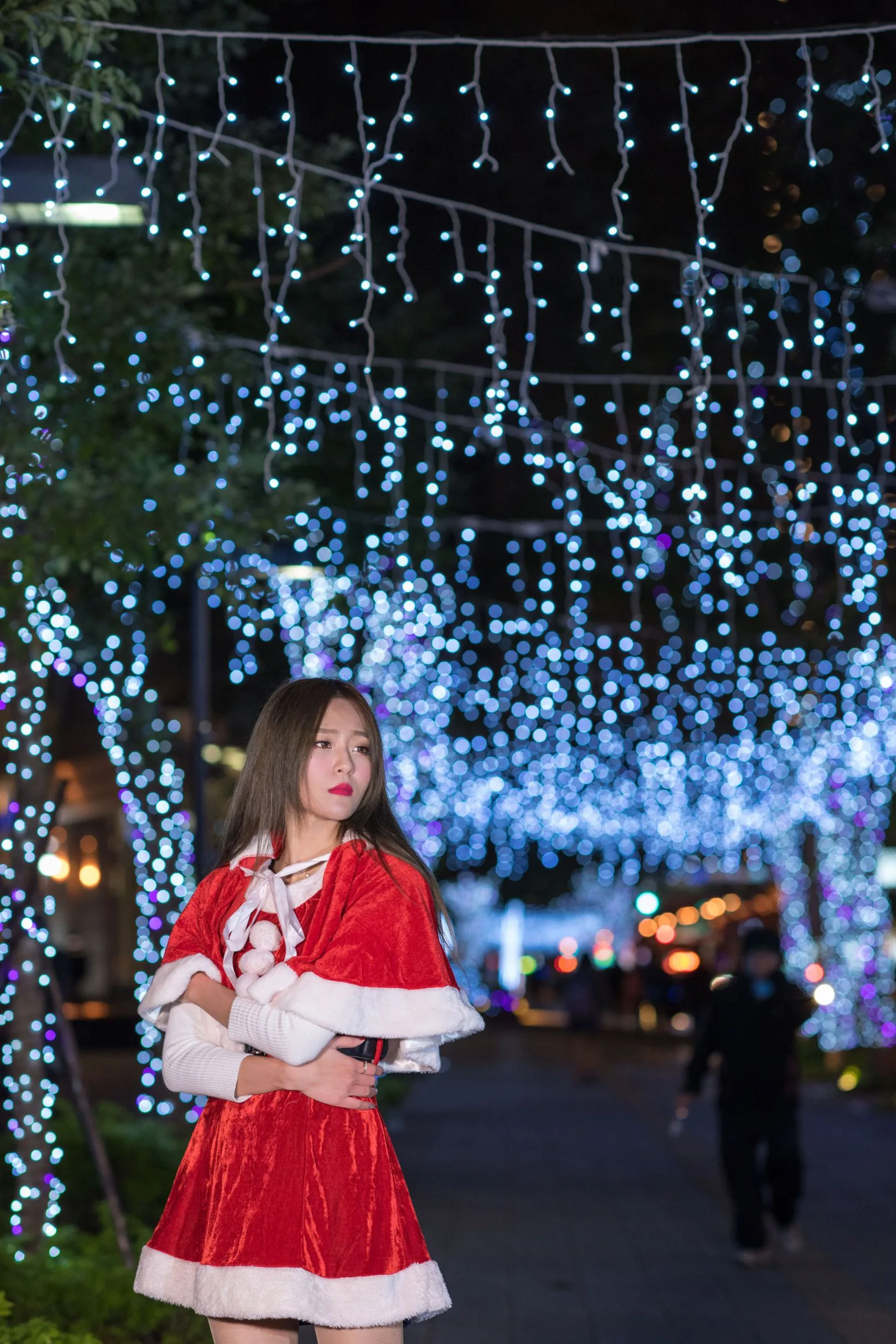 [Buổi chụp ảnh ngoài trời của Beautyleg] Winnie Xiaoxue - Bộ sưu tập ảnh đêm độ phân giải cực cao tại Công viên Giáng sinh Thành phố Đài Bắc Mới - 25