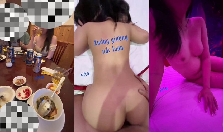 Clip: Sau cuộc nhậu là cuộc vui với em trong khách sạn tình yêu – Checker Pita - Clip Hot Việt