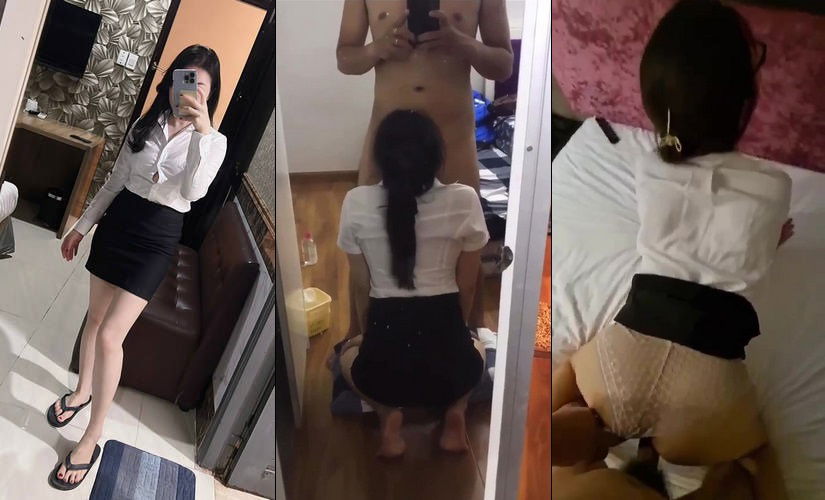 Clip: Húp em đồng nghiệp sau giờ làm vẫn mặc bộ đồ công sở có chồng rồi kỹ năng và độ dâm em thừa - Clip Hot Việt