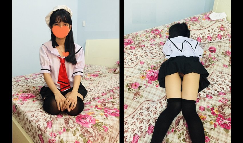 Clip: Series gấu sinh viên năm nhất – Em cosplay nữ sinh - Clip Hot Việt