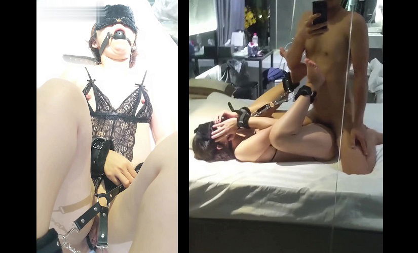 Clip: Tiếng rên vang phòng khi lần đầu em chơi BDSM - Clip Hot Việt