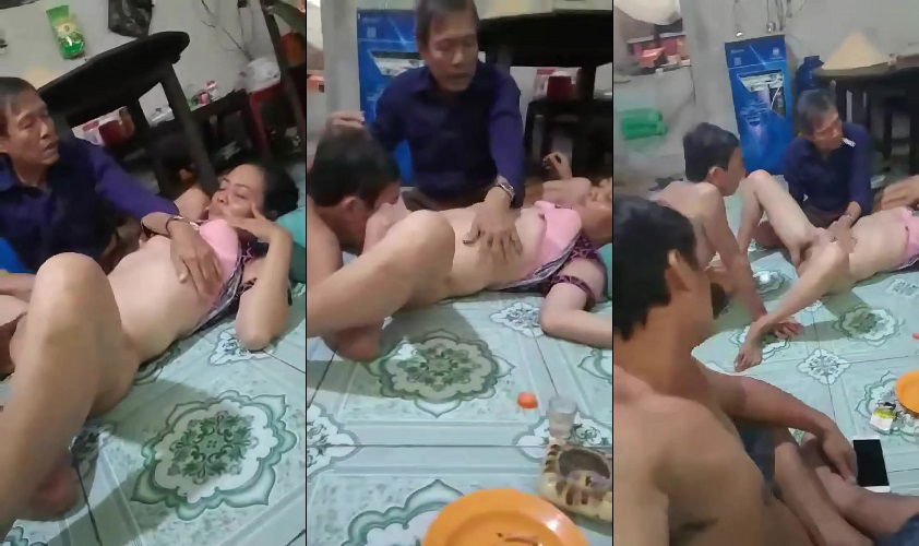 Clip: Các chú có tuổi mà chơi độc lạ qua nhà cháu nhậu rồi nhậu luôn vợ cháu - Clip Hot Việt