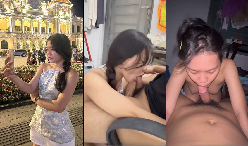 Clip: Em sinh viên nghiện bú cu về phòng trọ chưa lúc nào chim anh được nghỉ ngơi - Clip Hot Việt
