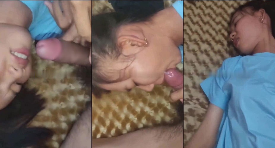 Clip: Xuất tinh ra miệng em rồi anh còn cố cho vào bướm chịch thêm nháy nữa - Clip Hot Việt