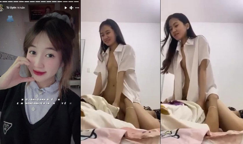 Clip: Tú Uyên (Kio) 2k5 kỷ niệm cưỡi ngựa với thằng em lần đầu không bao - Clip Hot Việt