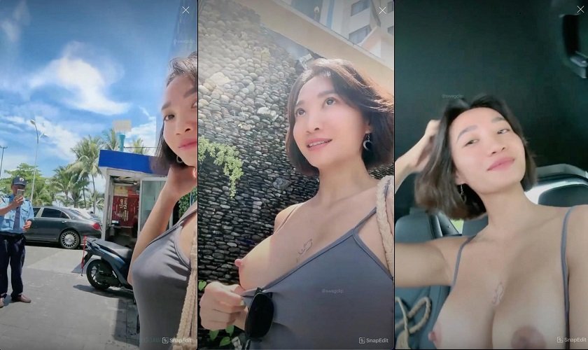 Clip: Chú bảo vệ may mắn được em gái vạch vú khoe hàng nhờ chụp ảnh – rosababyvip - Clip Hot Việt