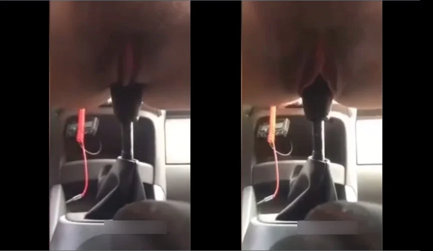 Clip: Độc lạ em gái thử cảm giác mới với cần số xe ô tô - Clip Hot Việt