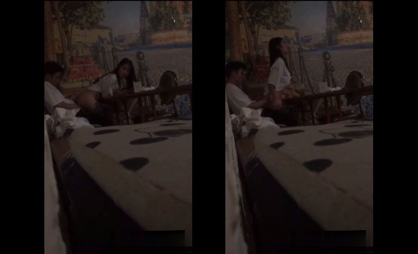 Clip: Em nữ sinh lén lút cưỡi ngựa bạn trai trong quán trà sữa - Clip Hot Việt