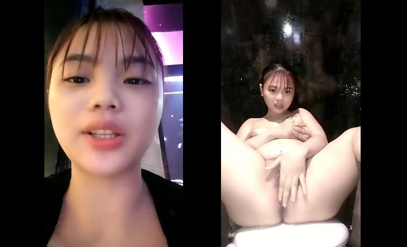Clip: Lên bar quẩy với bạn mà em lén lút vào wc thủ dâm - Clip Hot Việt