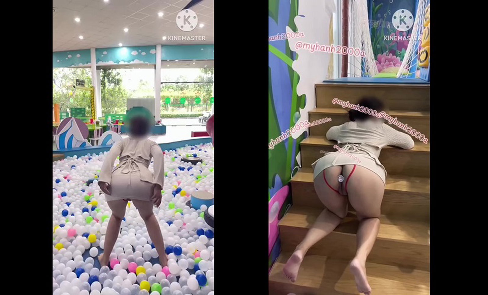 Clip: Myhanh2k dạo chơi show hàng trong nhà bóng - Clip Hot Việt