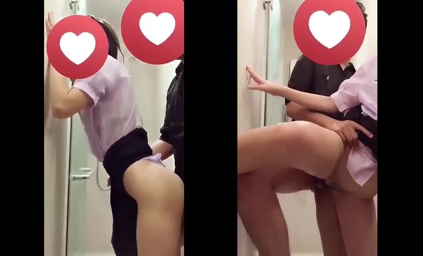 Chơi em sinh viên ở phòng tắm trong bộ đồng phục - Clip Hot Việt