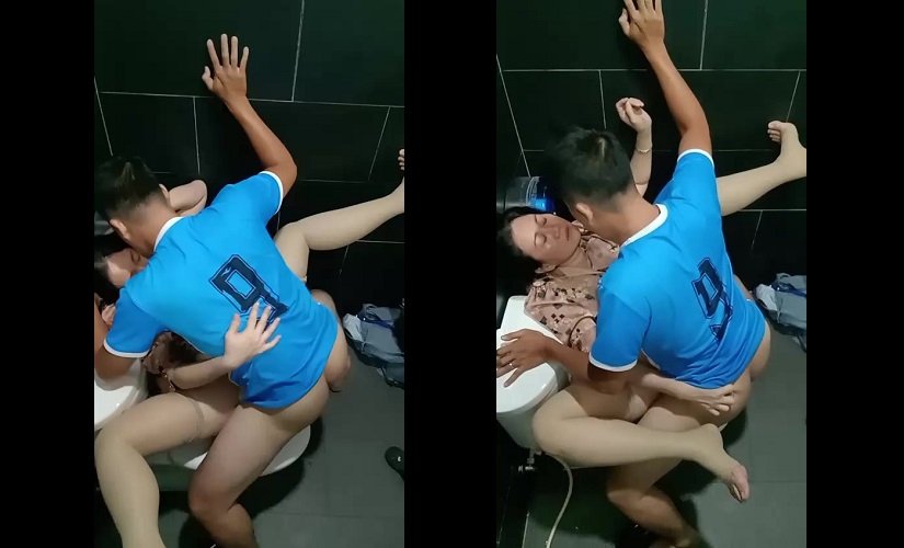 Clip: Lộ clip 2 cán bộ Vĩnh Long quan hệ trong wc - Clip Hot Việt