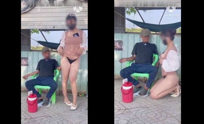 Mỹ Hạnh em cởi đồ cho bác nông dân ngồi hóng gió xem - Clip Hot Việt