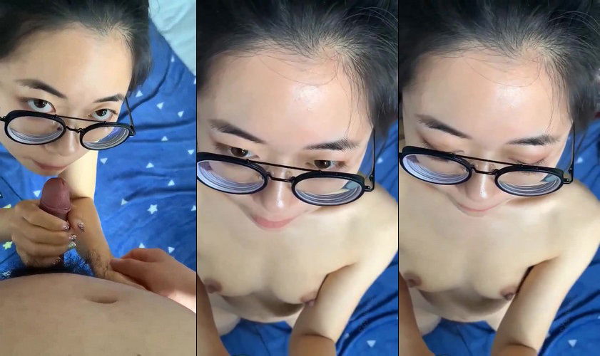 Clip: Bé kính cận nhẹ nhàng nâng niu từng chút không anh xuất nhanh quá lại phí - Clip Hot Việt